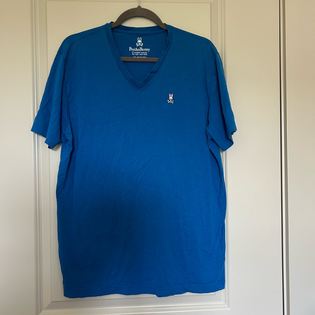 Psycho Bunny Blue Short Sleeve Tee